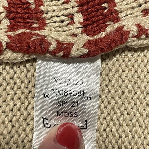 Venus Sweater Womens Medium American Flag Pullover Stars Stripes Knit Patriotic - Picture 4 of 8